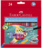 Faber-Castell aquarelpotlood - etui 24 stuks + penseel - FC-114425