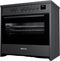 Wiggo WIO-E921A(BB) - Inductie Fornuis - 90 cm - 2 fasen (7,6 kW) - Oven 121L - Zwart