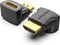Vention AIOB0 - HDMI Hoekadapter - 90 graden - Zwart