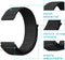 iMoshion Bandje Geschikt voor Samsung Gear S3 Frontier / Gear S3 Classic / Galaxy Watch (46mm) - iMoshion Nylon bandje - zwart