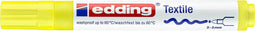 Textiel marker Edding 4500-65 fluoriserend Geel