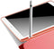 Dux Ducis Domo - Book Case - Kunstleer - Roze