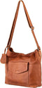 Burkely Just Jackie - Schoudertas Leer - Middenformaat - Cognac