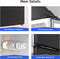CHiQ FBM157L42 - Koel-vriescombinatie - 157 Liter - Low Frost - Hoogte 144 cm - Dark Stainless Steel
