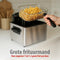 Alpina Frituurpan 5 Liter - Dubbele Friteuse 2000W - Instelbare Temperatuur tot 190 °C - RVS