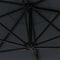 vidaXL - Wandparasol - met - LED's - 300 - cm - antracietkleurig