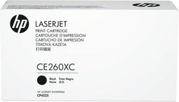 HP Color LaserJet CE260X - Toner cartridge - High capacity 17000 pagina's - Zwart (1-pack)
