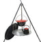 Bon Fire Driepoot - H 175 cm - Kettingset - Zwart