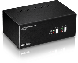 Trendnet TK-232DV - 2-Port Dual Monitor DVI KVM Switch - 2K Ultra HD