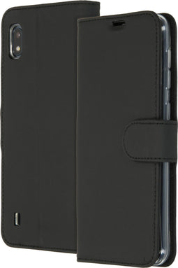 Accezz Samsung Galaxy A10 - Wallet Softcase Bookcase - 3 pashouders - Zwart