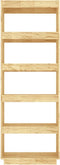 vidaXL - Boekenkast - / - kamerscherm - 60x35x167 - cm - massief - grenenhout