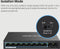 Mercusys MS110P - Managed Switch - 10x 100Mbps PoE+ - 65W PoE-budget