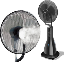 Progenion PR-40RA - Statiefventilator - Waternevel 3 standen - Zwart