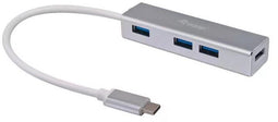 Equip 128958 - USB Hub - 4x USB 3.2 Gen 1 - Zilver