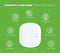 Woox R7070 - Smart Wireless Gateway - Zigbee netwerk tot 50 apparaten - DC 5V