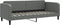 vidaXL - Slaapbank - 80x200 - cm - stof - donkergrijs