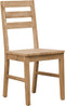 vidaXL - Eetkamerstoelen - 2 - st - massief - acaciahout