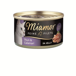 Miamor - Fijne filets tin 24x100g - Tonijn & Calamares