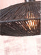 GOOD&MOJO Plafonniere Iguazu - Jute Zwart - Ø40cm -