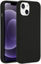 Accezz Liquid Silicone Backcover iPhone 13 - Schokabsorberend - Zwart