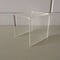 Klika - Acryl-bruggetje 10x10cm hoog 50mm transp - 50 stuks