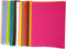 EVA foam vellen, A4 21x30 cm, dikte 2 mm, 30 div vellen