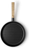 Eva Solo - Nordic Kitchen Gietaluminium Slip-Let Non-Stick Grillpan Ø 28 cm - Hout - Zwart