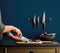 Eva Solo - Nordic Kitchen Mes Santoku 18 cm - Zilver - Roestvast Staal - Hout