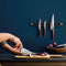 Eva Solo - Nordic Kitchen Mes Santoku 18 cm - Zilver - Roestvast Staal - Hout