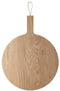 Eva Solo - Nordic Kitchen Snijplank Ø 35 cm - Bruin - Hout - Leer