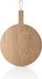 Eva Solo - Nordic Kitchen Snijplank Ø 35 cm - Bruin - Hout - Leer