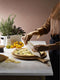 Eva Solo - Nordic Kitchen Snijplank Ø 35 cm - Bruin - Hout - Leer