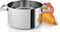 Eva Solo - Nordic Kitchen Stainless Steel Kookpan Ø 25.5 cm 6.0 Liter - Roestvast Staal - Zilver