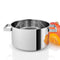 Eva Solo - Nordic Kitchen Stainless Steel Kookpan Ø 25.5 cm 6.0 Liter - Roestvast Staal - Zilver