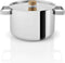 Eva Solo - Nordic Kitchen Stainless Steel Non-Stick Kookpan Ø 21.3 cm 4.0 Liter - Roestvast Staal - Zilver