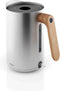 Eva Solo - Nordic Kitchen Waterkoker 1,5 liter - Zilver - Roestvast Staal - Kunststof - Hout