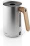 Eva Solo - Nordic Kitchen Waterkoker 1,5 liter - Zilver - Roestvast Staal - Kunststof - Hout