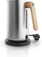 Eva Solo - Nordic Kitchen Waterkoker 1,5 liter - Zilver - Roestvast Staal - Kunststof - Hout