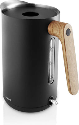 Eva Solo - Nordic Kitchen Waterkoker 1,5 liter - Zwart - Kunststof - Eikenhout