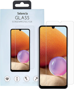 Selencia Galaxy A32 (4G) - Gehard Glas Screenprotector - 9H krasbestendig