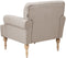 FREDROS - Fauteuil - Taupe - Polyester