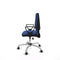 Piqueras y Crespo BFN056G - Bureaustoel - Verstelbare hoogte max 55 cm - Marineblauw