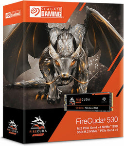 Seagate FireCuda 530 - SSD 4TB - M.2 NVMe 1.4 - 7300 MB/s