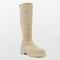 PS Poelman LUNA - Hoge Laarzen - Suède - Beige - Maat 41