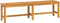 vidaXL - Tuinbank - 150 - cm - massief - acaciahout