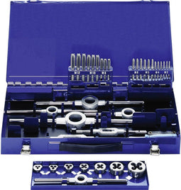 Eventus by Exact 10734 Schroefdraadsnijderset 37-delig HSS Metrisch M3, M4, M5, M6, M8, M10, M12