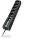 Ever CLASSIC 5 AC-uitgang(en) 250 V Zwart 1,5 m