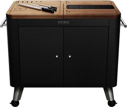 Everdure by Heston Blumenthal - Prep Kitchen - Zwart - Roestvast Staal - Hout - Kunststof