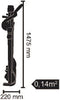 Everfit TFK 155 SLIM Loopband - Inklapbaar tot 22 cm hoog - Compact model - 14 trainingsprogramma's - Hellingshoek