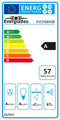 Everglades EVCH6840B - Afzuigkap - Zwart - 60CM - Met Krachtige Motor van 800M3/H - Energieklasse A - 4 Standen - Tiptoets - Digitaal - 5 Jaar Garantie